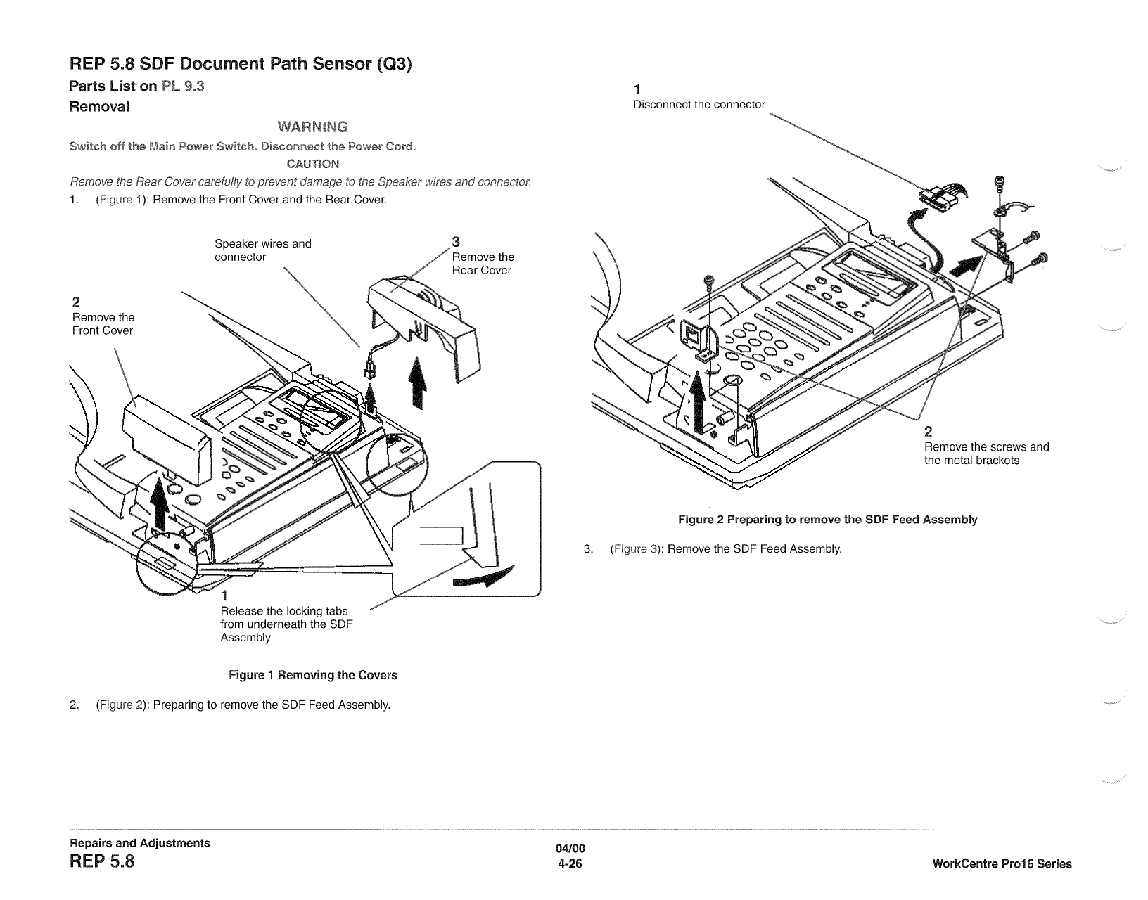 Xerox WorkCentre Pro-16 Parts List and Service Manual-3